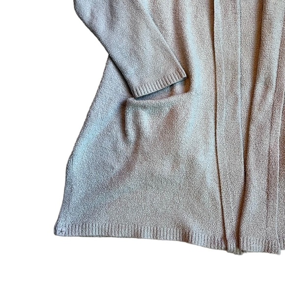 Barefoot Dreams Cardigan Cozy Chic Lite Essential Long Open Front Pockets Small - Picture 3 of 9